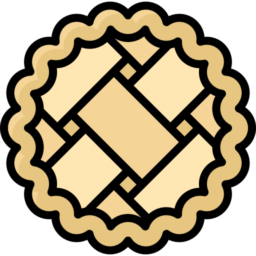 яблочный пирог Generic Outline Color иконка