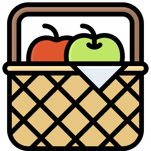 jabłka Generic Outline Color ikona