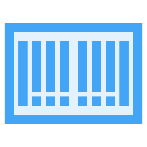 código de barras Generic Blue Ícone