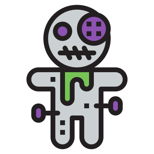 voodoo-puppe Generic Outline Color icon