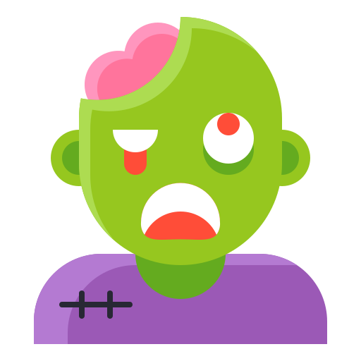 zombie Generic Flat icoon