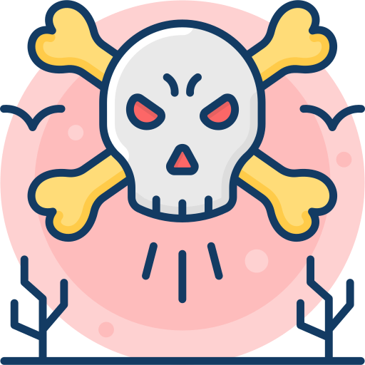 Skull SBTS2018 Lineal Color icon