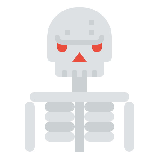 esqueleto Generic Flat icono