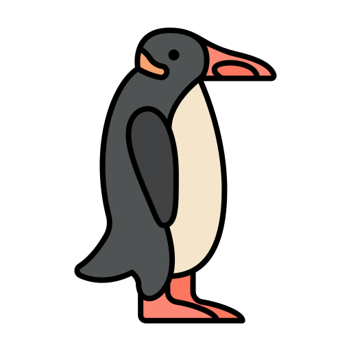 pinguïn Generic Outline Color icoon