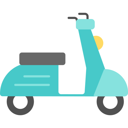 Vespa scooter Generic Flat icon