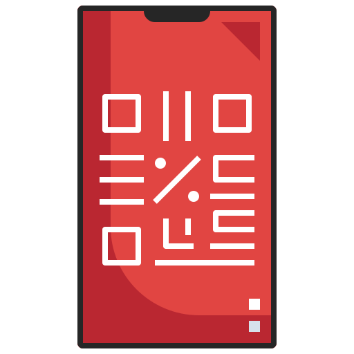 qr 코드 스캔 Justicon Flat icon