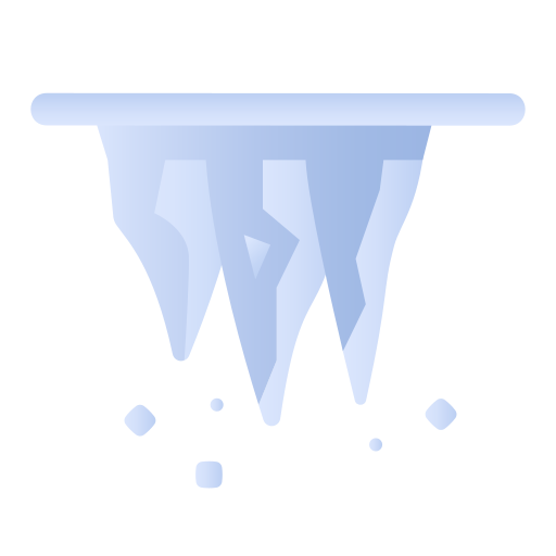 stalaktyty Generic Flat Gradient ikona