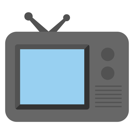 Television Creative Stall Premium Flat icon