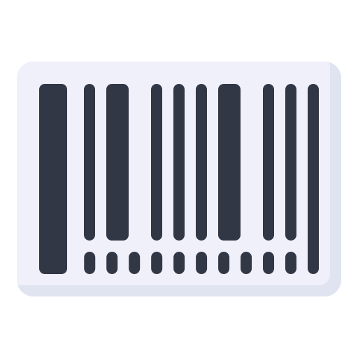 codice a barre Generic Flat icona