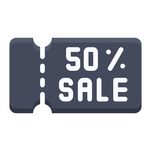 50 percento Generic Flat icona