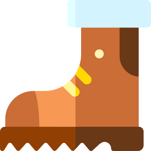 Boots Basic Rounded Flat icon