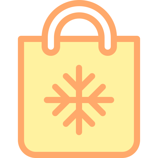 ショッピングバッグ Detailed color Lineal color icon