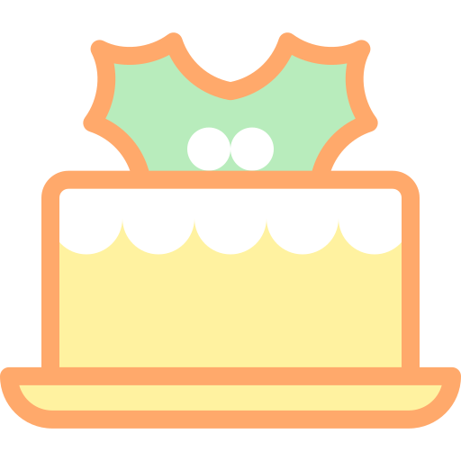 ciasto Detailed color Lineal color ikona