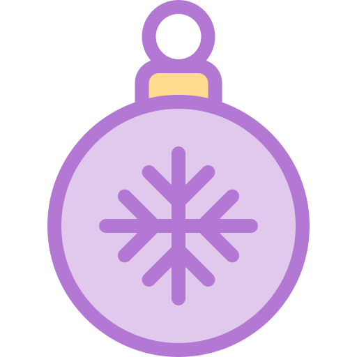 クリスマスボール Detailed color Lineal color icon