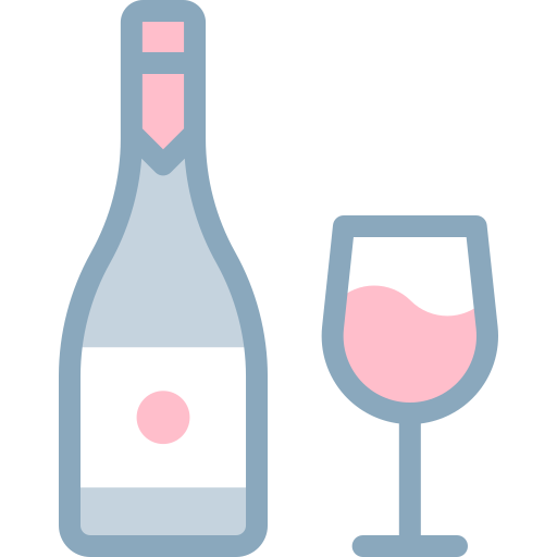 szampan Detailed color Lineal color ikona