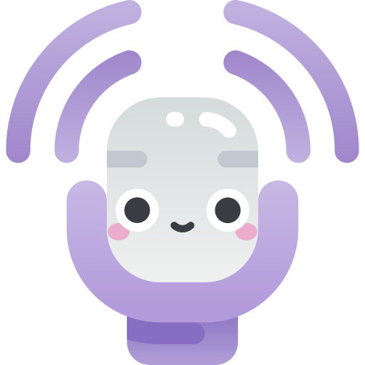 podcast Kawaii Star Gradient icoon