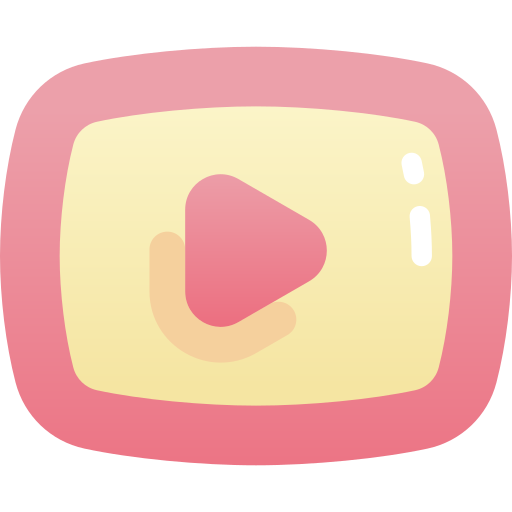 유튜브 Kawaii Star Gradient icon