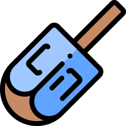 Dreidel Detailed Rounded Lineal color icon