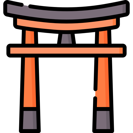 厳島神社 Special Lineal color icon