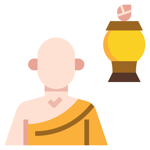 Monk Surang Flat icon