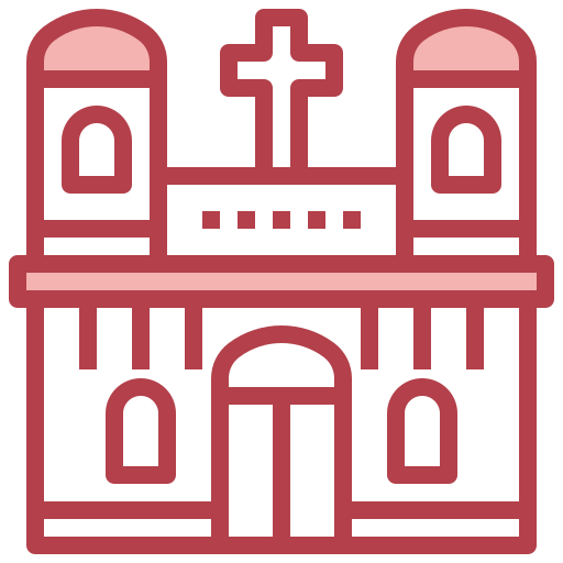 igreja Surang Red Ícone
