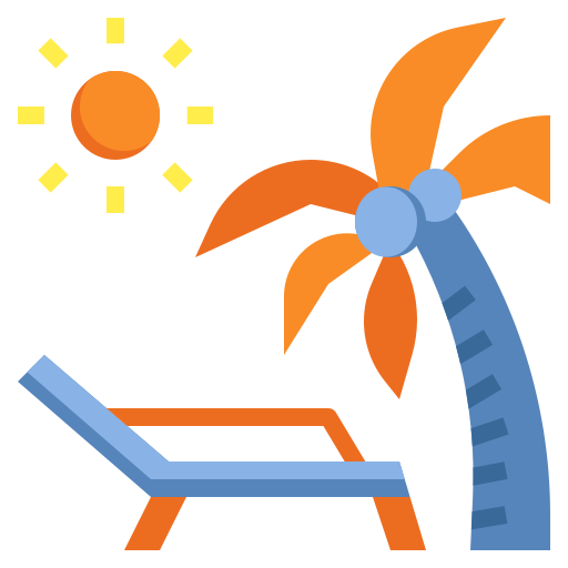 ビーチチェア Surang Flat icon