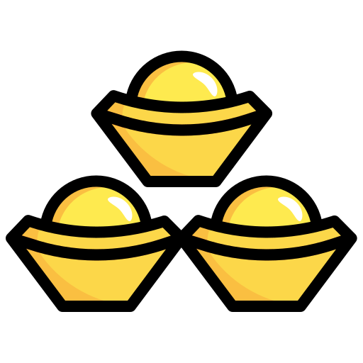 Gold Ingots Surang Lineal Color icon