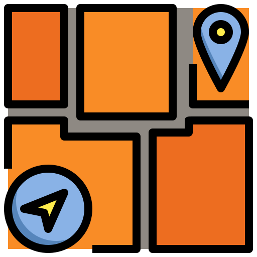 地図 Surang Lineal Color icon