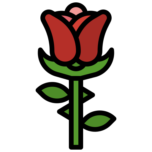Rose Surang Lineal Color icon