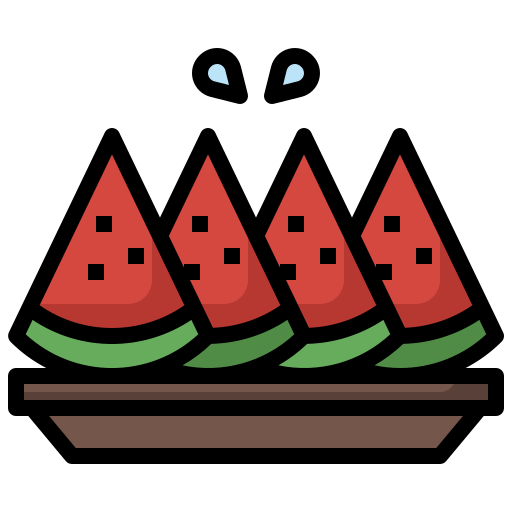 Watermelon Surang Lineal Color icon