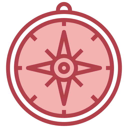 kompas Surang Red icoon