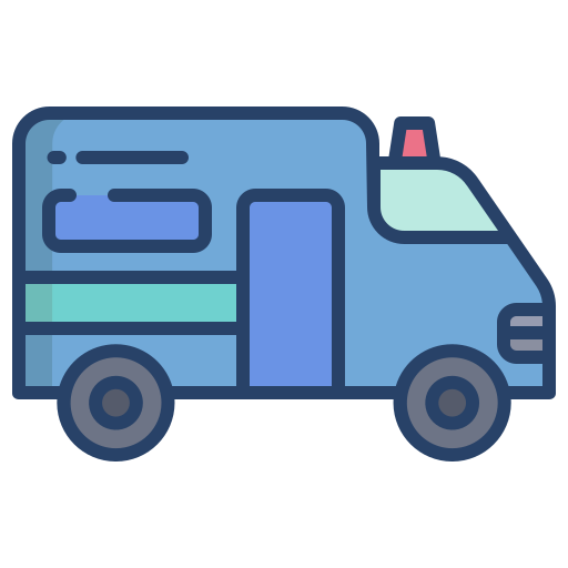 ambulancia Icongeek26 Linear Colour icono