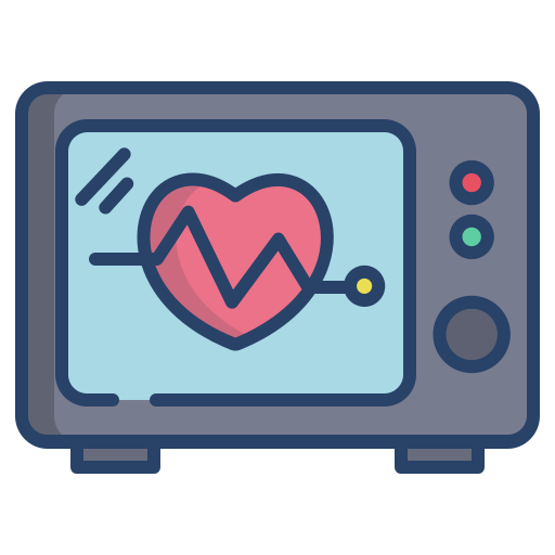 cardiogram Icongeek26 Linear Colour icoon