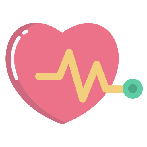 Heart rate Icongeek26 Flat icon