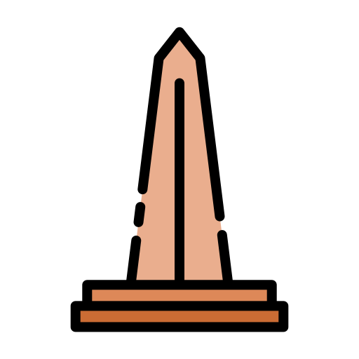 Obelisk Good Ware Lineal Color icon