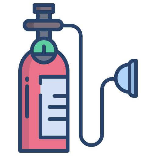 산소 Icongeek26 Linear Colour icon