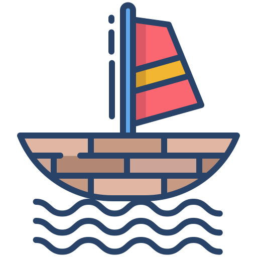 Sailboat Icongeek26 Linear Colour icon