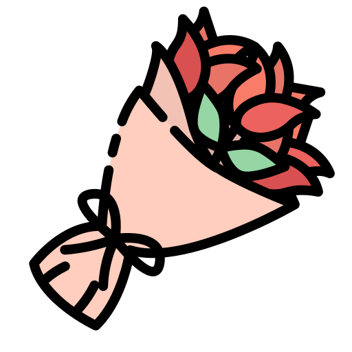 rosas Good Ware Lineal Color icono