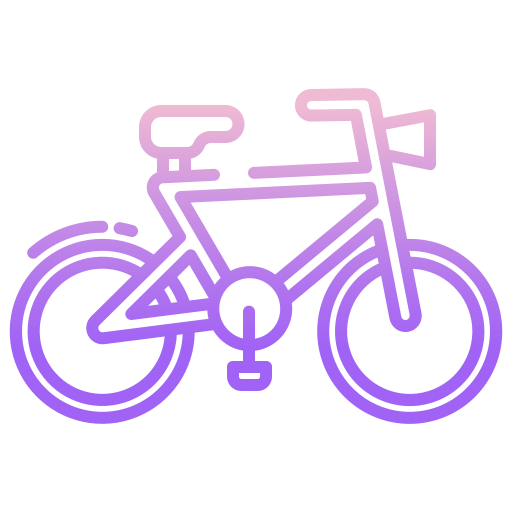 Bicycle Icongeek26 Outline Gradient icon