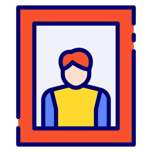 Portrait Good Ware Lineal Color icon