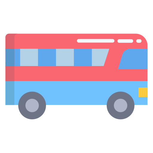 autobus Icongeek26 Flat ikona