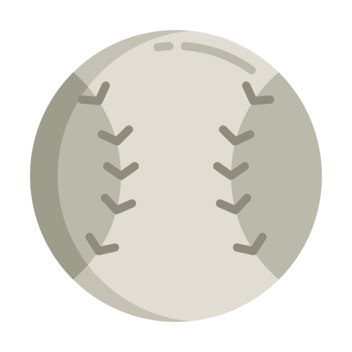 pelota de beisbol Icongeek26 Flat icono