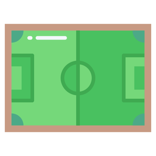 Soccer field Icongeek26 Flat icon