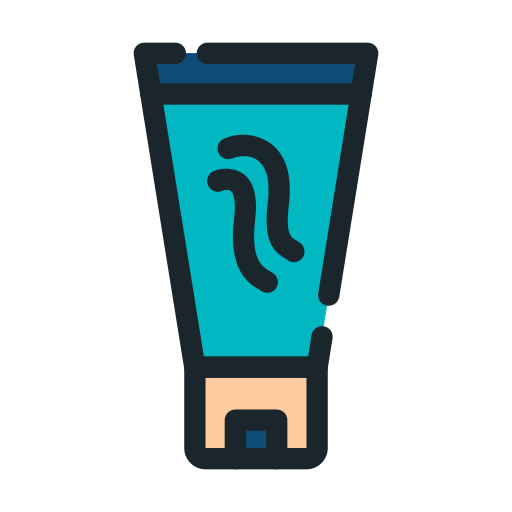 Hair cream Generic Outline Color icon