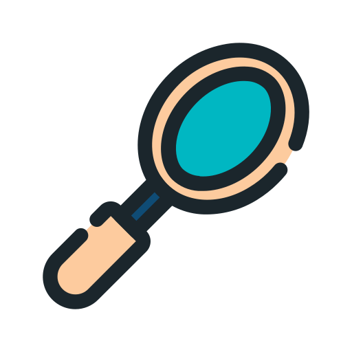 Hand mirror Generic Outline Color icon