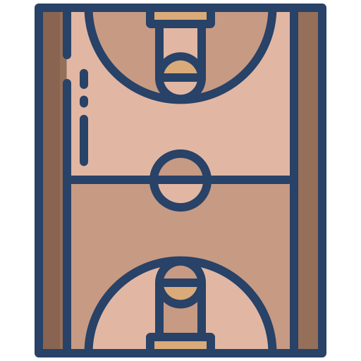 Basketball Icongeek26 Linear Colour icon