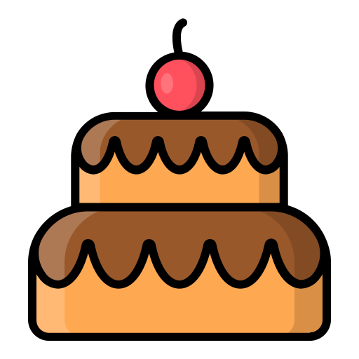 kuchen Generic Outline Color icon