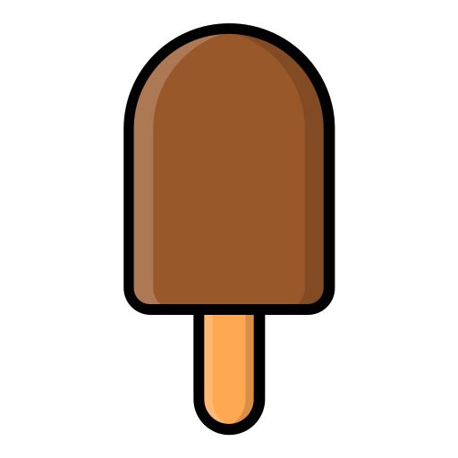 bâtonnet de crème glacée Generic Outline Color Icône