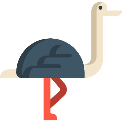 Ostrich Special Flat icon