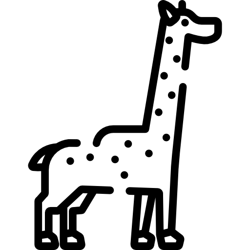 Giraffe Special Lineal icon